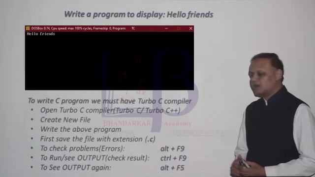 Write a program to display Hello friends | programming in C | Comp IT Entc | PIC | MSBTE | Harshal смотреть онлайн