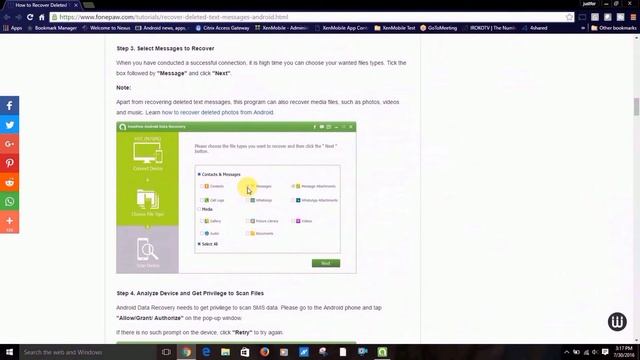 RECOVER DELETED TEXT ON ANDROID!!! смотреть онлайн
