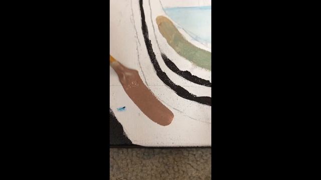 Painting the View from an Plane Window (start to finish) смотреть онлайн