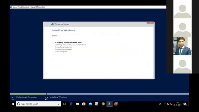 Live MCSE Session 4 | How to Install Server 2016 in Virtual Box VM смотреть онлайн
