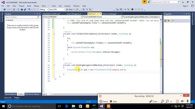 connecting database oracle11g to visual studio 2015(3) смотреть онлайн