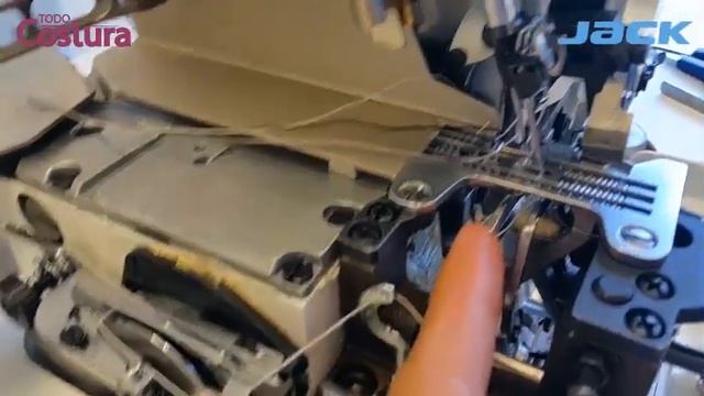 Capacitación y Funciones Básicas Overlock 5 hilos Serie S JACK E4S-5/03 333 - Todo Costura SA смотреть онлайн