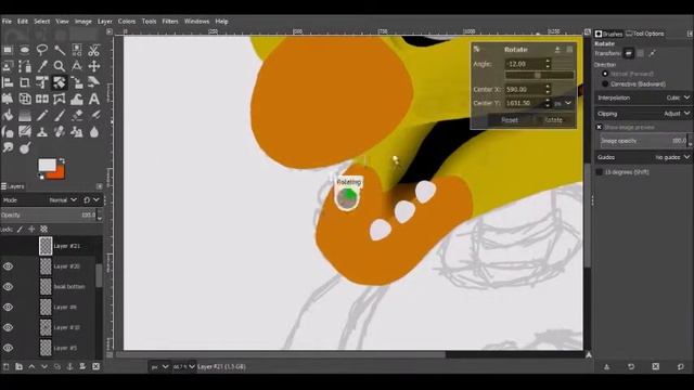 Chica Is Looking At You Through The Window | FNAF Speedpaint смотреть онлайн