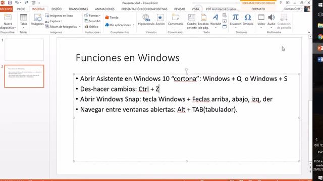 4.- Atajos , funciones en Windows 10 y office 2013 смотреть онлайн