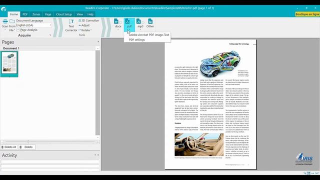 Readiris 17 Windows: How to change the language of conversion? смотреть онлайн
