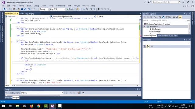 Visual Basic .NET | Create a Text Editor with RichTextBox in Visual Basic .NET смотреть онлайн