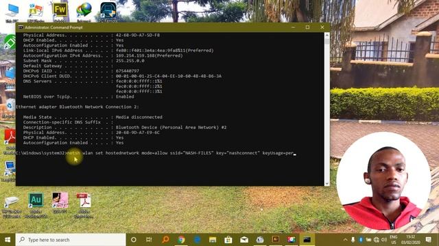How to create a Hosted Wireless Network Using Command Prompt Only смотреть онлайн