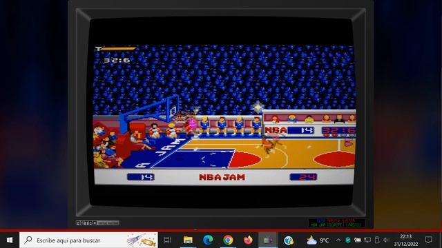 NBA Jam - Master System Sega - Retro Virtual Machine 2.1.0 Emulator - Test Windows 10 смотреть онлайн