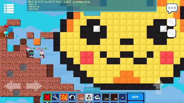 Cubic Planet Gameplay #3 Visiting player planets #1 ( F by Iya ) смотреть онлайн