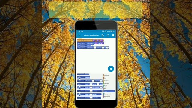 Get current location on maps in Sketchware using location manager смотреть онлайн