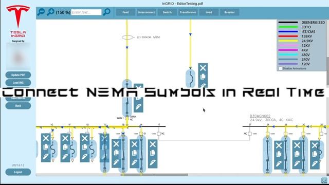 Tesla InGrid PowerSim Electrical DWG & PDF Real Time Simulator смотреть онлайн