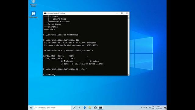Comandos Básicos para la terminal de windows o CMD смотреть онлайн