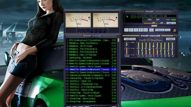 Winamp VU Meter Plugin смотреть онлайн