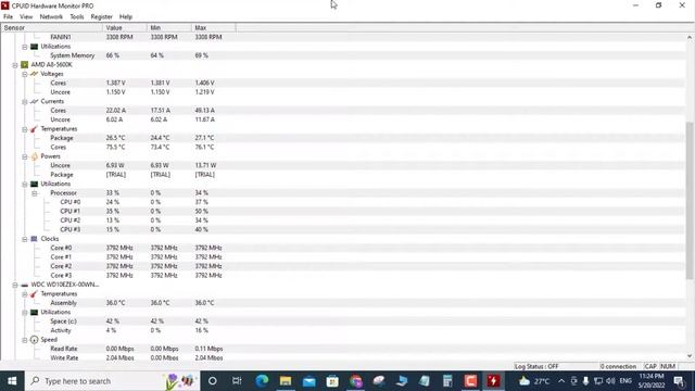 วิธีเช็คอุณหภูมิ CPU เครื่องคอมพิวเตอร์ Windows 10 смотреть онлайн
