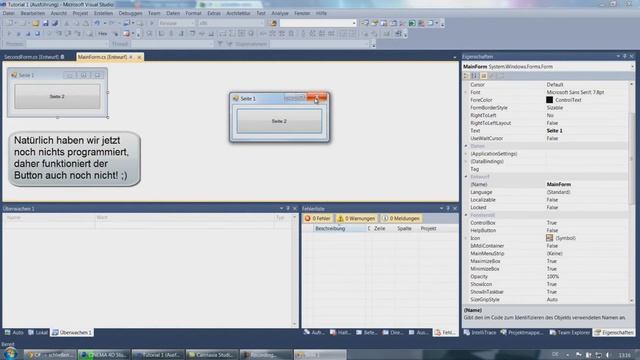 Visual Studio 2010 - C# Tutorial Windows Forms смотреть онлайн