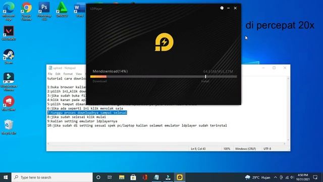 Tutorial Download Ld Player Mudah Terbaru 2022! Support windows 10,8.1,7 смотреть онлайн
