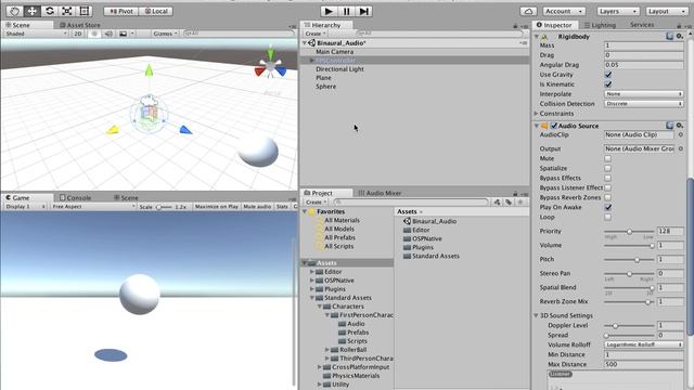 How To Attach The Oculus Binaural Plug in To An Object Within Unity смотреть онлайн