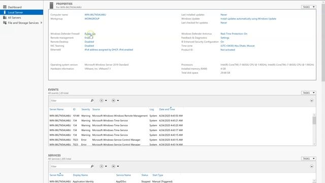 Basic Installation of Server 2019 смотреть онлайн