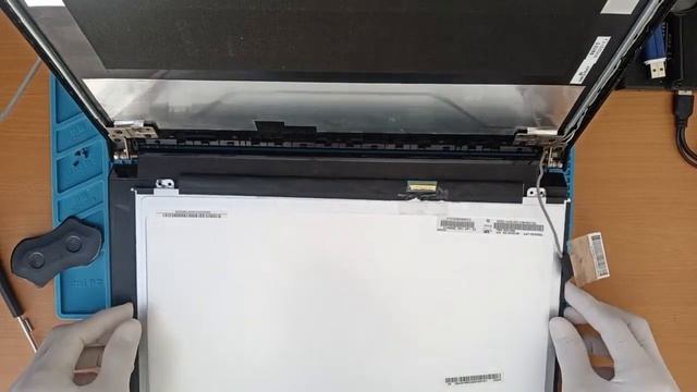 💻👍Procedimiento para hacer el cambio de pantalla laptop Lenovo B50-70 смотреть онлайн