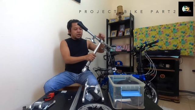 VIDEO# 28 Project Bike Video# 5 FIAT FOLDING BIKE Part 2 смотреть онлайн