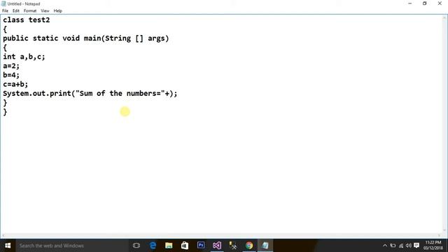 #3 Java Tutorial For Beginners | How to sum of two numbers in Java | Manish Nain смотреть онлайн