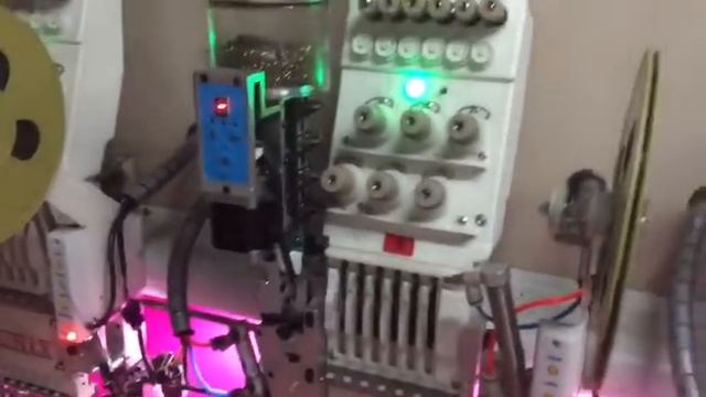 Semi High Speed Beading Embroidery Machine смотреть онлайн