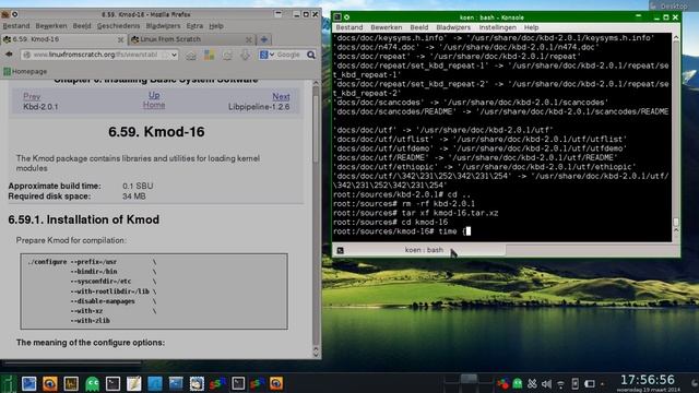 LFS 7.5 Systemd Tutorial Chapter 6 6.57. IPRoute2-3.12.0 up until 6.60. Libpipeline-1.2.6 смотреть онлайн