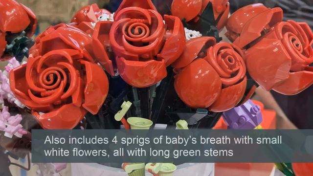 LEGO Bouquet of roses (10328) - first look смотреть онлайн