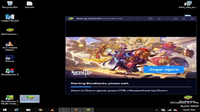 SAIU!!! BLUESTACKS 5.5 LITE COM CONTA GOOGLE + FREE FIRE X86 ATUALIZADO PRA PC FRACO!!! - FREE FIRE смотреть онлайн
