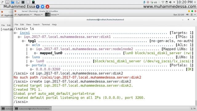 17 RHCE7 Configuring an iSCSI SAN смотреть онлайн