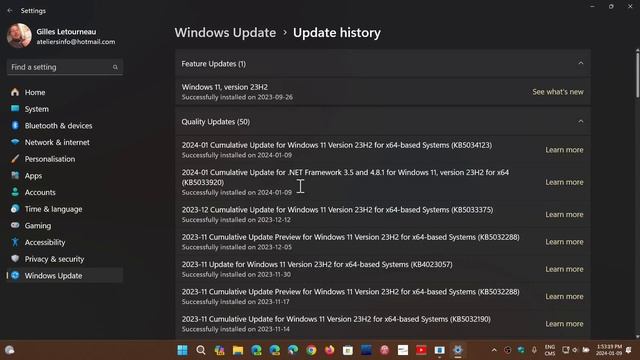 Windows 11 22H2 23H2 Patch Tuesday updates released for January 2024 смотреть онлайн