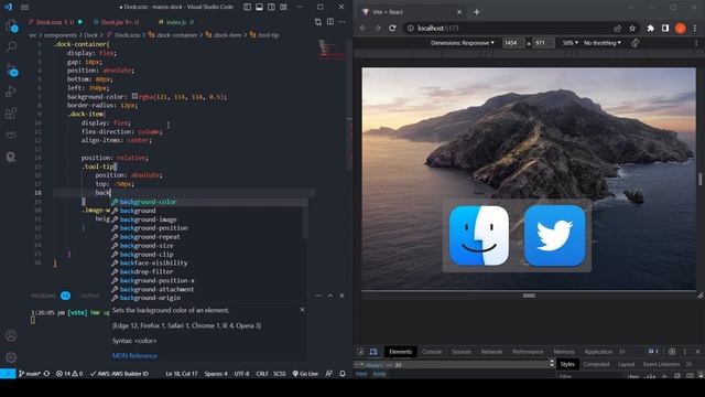 MacOS Dock Component смотреть онлайн