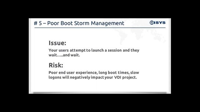 Virtualization webinar: Why do 50% of Virtual Desktop Deployments Fail? смотреть онлайн