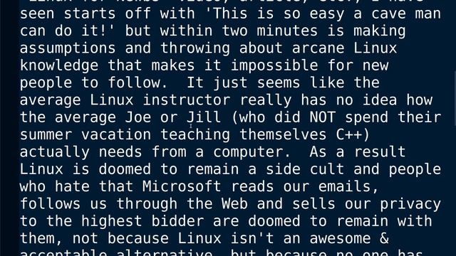 Linux is NOT Windows! | Why Windows Powerusers are so Hard to Teach смотреть онлайн