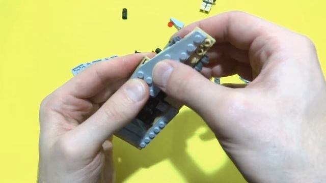 Jie Star Lego Compatible Military Series - Anti Aircraft Speed Boat смотреть онлайн