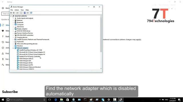 How to fix wifi adapter uninstall automatically | Disappear suddenly Win 7, Win 8 and Win 10 смотреть онлайн