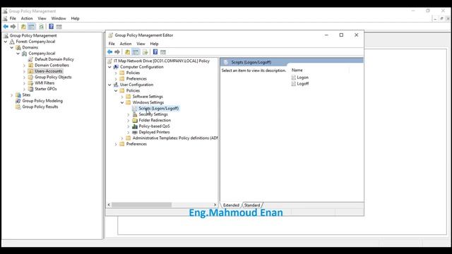How To Create Map Network Drive Using Group Policy Bat File Windows Server 2019 смотреть онлайн