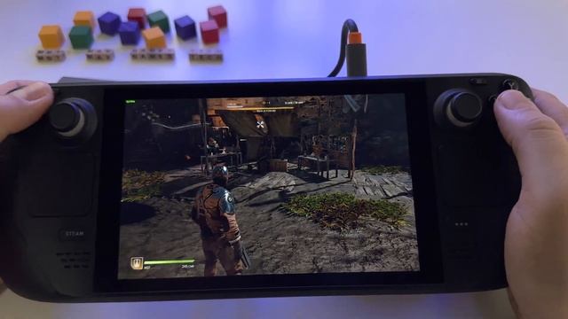 Outriders - Steam Deck gameplay | Windows 11 on Steam Deck смотреть онлайн