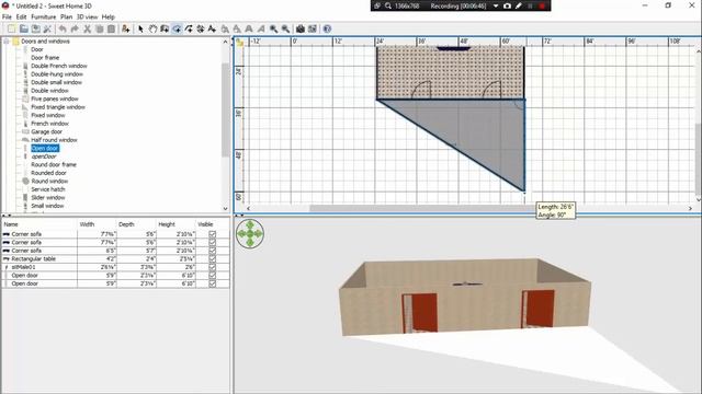 SWEET HOME 3D CLASS 4 . MOVE ,COPY, ROTATE , смотреть онлайн