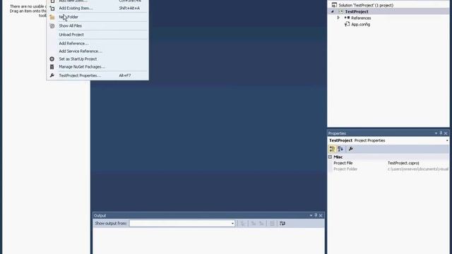 Creating a Visual Studio 2013 C# project смотреть онлайн
