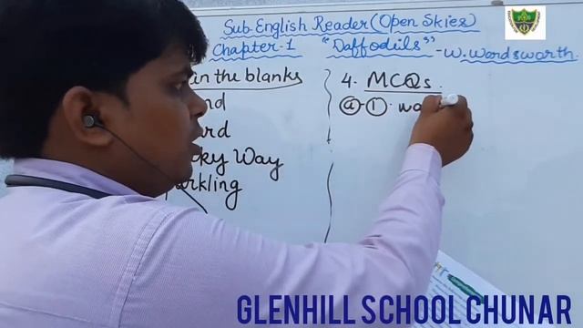 Class-5, English Reader (Open Skies), Chapter-1 "Daffodils"{Que.-Ans.& Exercises} смотреть онлайн