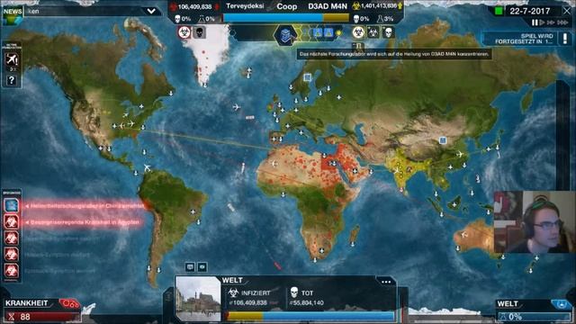 Let's Play Together Plague Inc: Evolved #1 - Wie geht das? [GER] смотреть онлайн