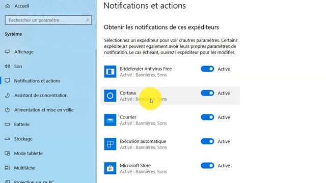 Comment activer/désactiver les notifications dans Windows 10 смотреть онлайн