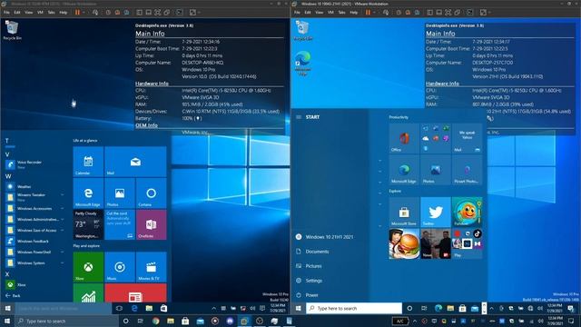 Windows 10 6 Years Apart July 29th (1507-2015 21H1-2021) смотреть онлайн