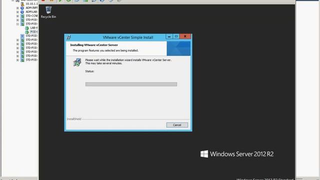 install & configure vCenter Server 5.5 (Windows) - part II смотреть онлайн