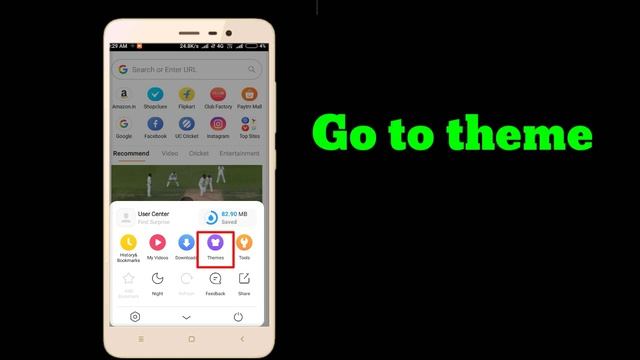 How to change background image in UC Browser смотреть онлайн