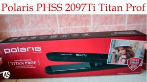 Выпрямитель для волос Polaris PHSS 2097Ti Titan Prof