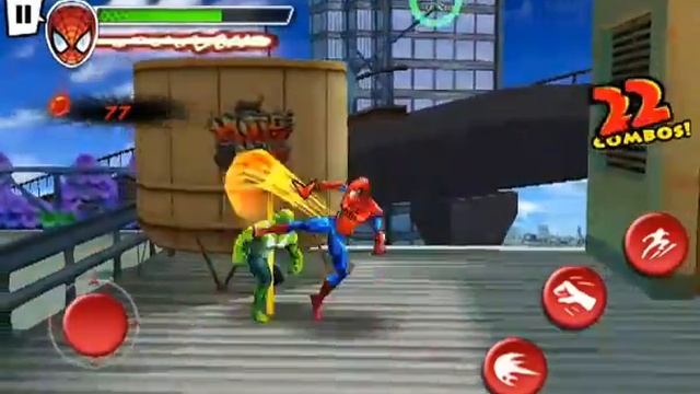 Spider-Man Total Mayhem HD - Juegos Android 2011 смотреть онлайн