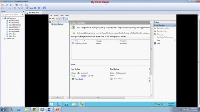 How To Backup & Restore Windows Server 2012 R2 with Active Directory смотреть онлайн