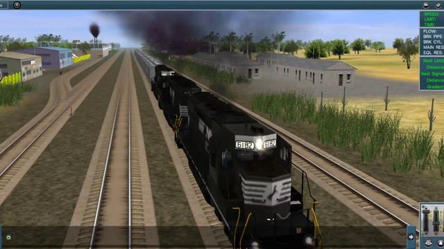 Review NS SD40-2 Trainz Simulator Android смотреть онлайн